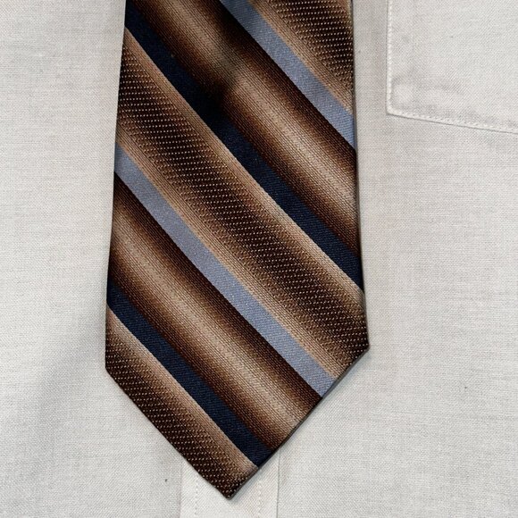 Vintage Pierre Cardin WIDE Silk Tie - Picture 1 of 4